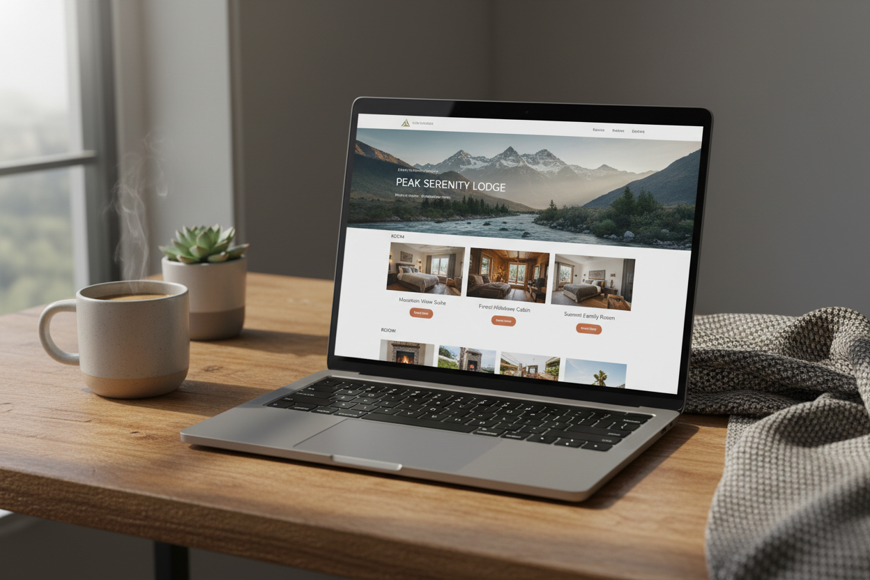 Site pensiune munte